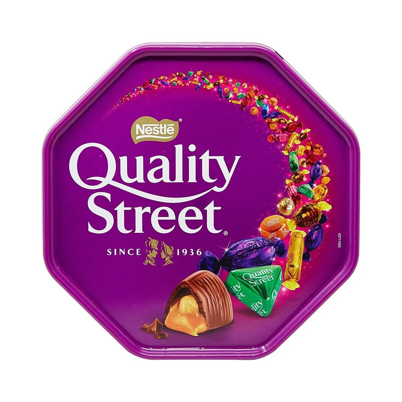 Nestle Quality Street Assorted Chocolate Gift Tin 2lb - Ideal
