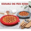 Webake Pie Crust Protector Shield Adjustable Pie Crust Shield Fits