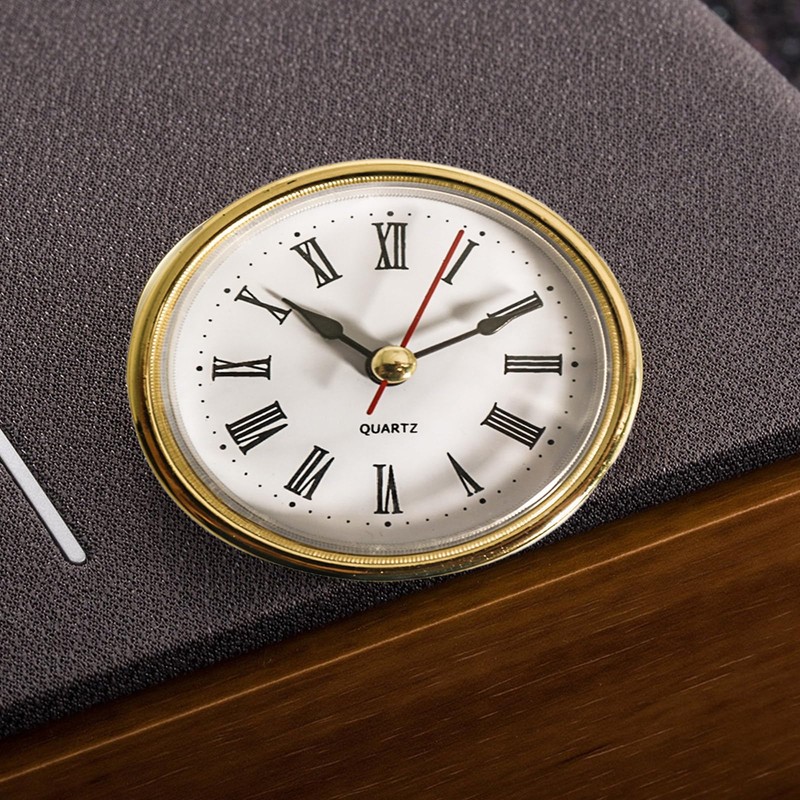 Shuade 65mm Clock Insert with Roman Numeral Quartzs Movement Gold