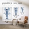 Lantern Press 16x24 Inch Giclee Print, Gloucester, Massachusetts, Blue Lobster,