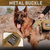 Forestpaw Tactical Dog Harness for Large Dogs,Tactical Dog Collar with