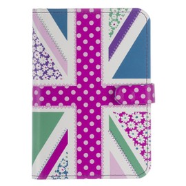 Trendz Fashionable Patterned Travel Passport Case Cover Protector and Holder - Union Jack