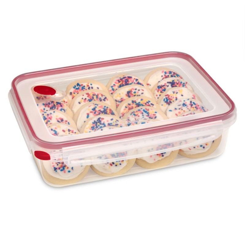 Sterilite 4 Pack Food Storage Container, Ultra-Seal Airtight Snapware with