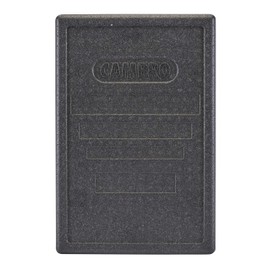 Cambro EPP180LID110 Cam GoBox Full-Size Top Loader Lid Black Case of 1