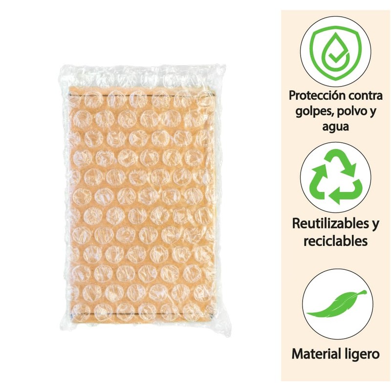 Pack of 50 Plastic Bubble Bags Size 20 x 15