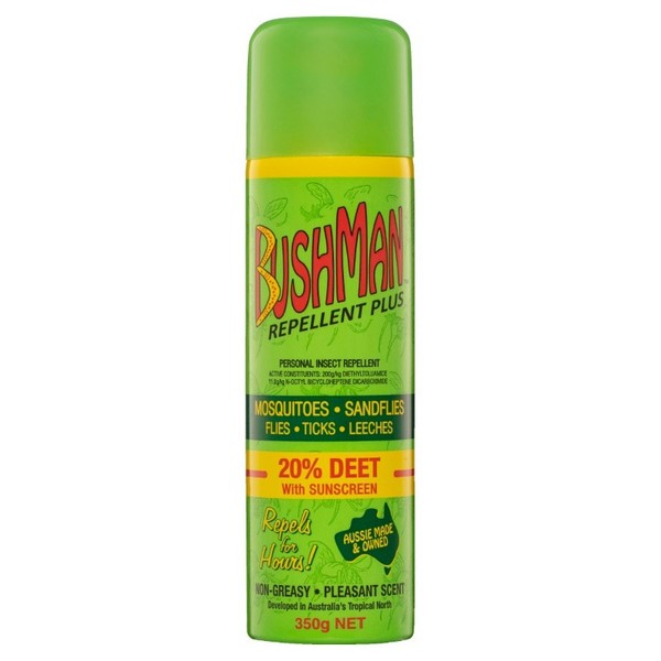 Bushman Plus Insect Repellent Aerosol 350g