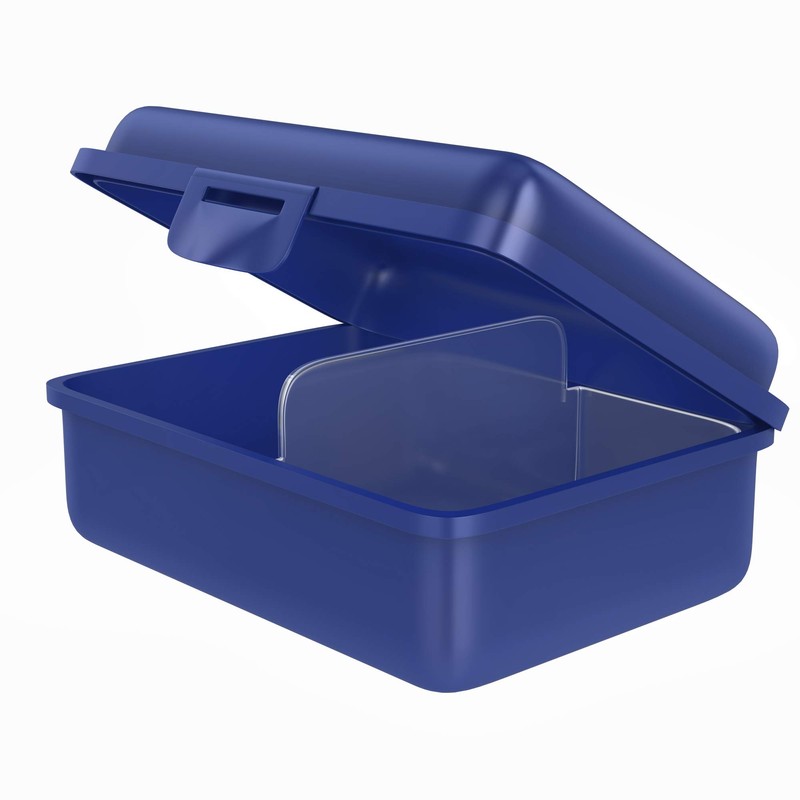 Fizzii Space Lunch Box with Fruit / Vegetable Compartment, Non-Toxic,