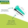 Windhager 06244 Rain Gauge with Ground Spike for Accurate Rainwater