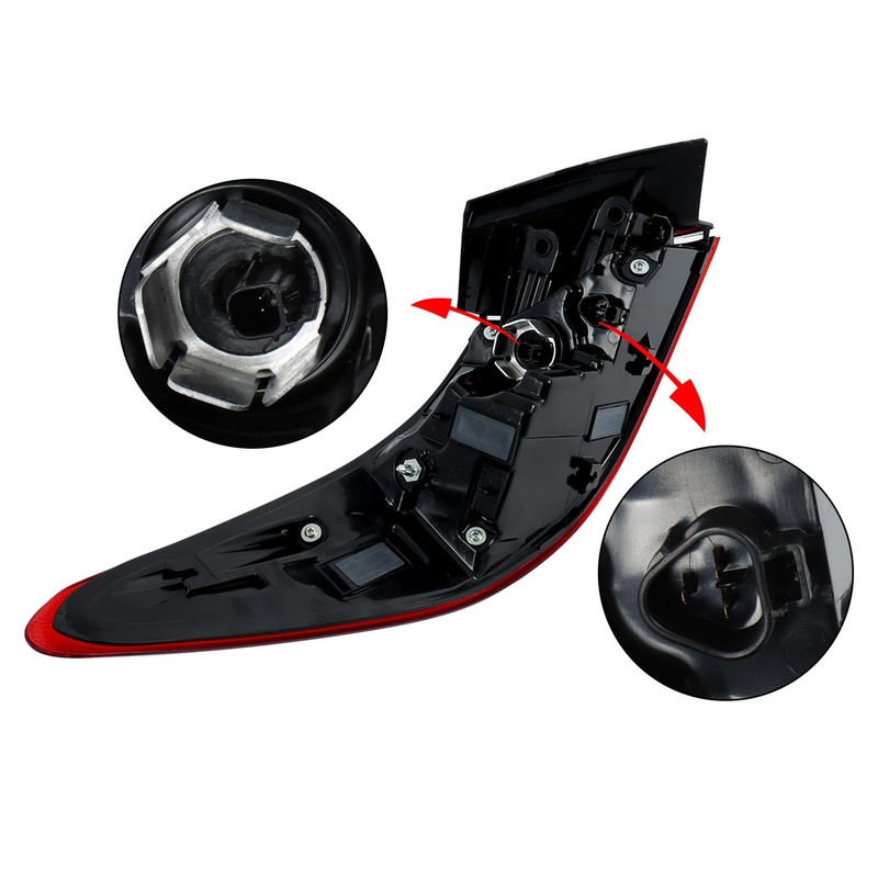 Silscvtt RH Outer Tail Light Assembly Replacement for Toyota Camry