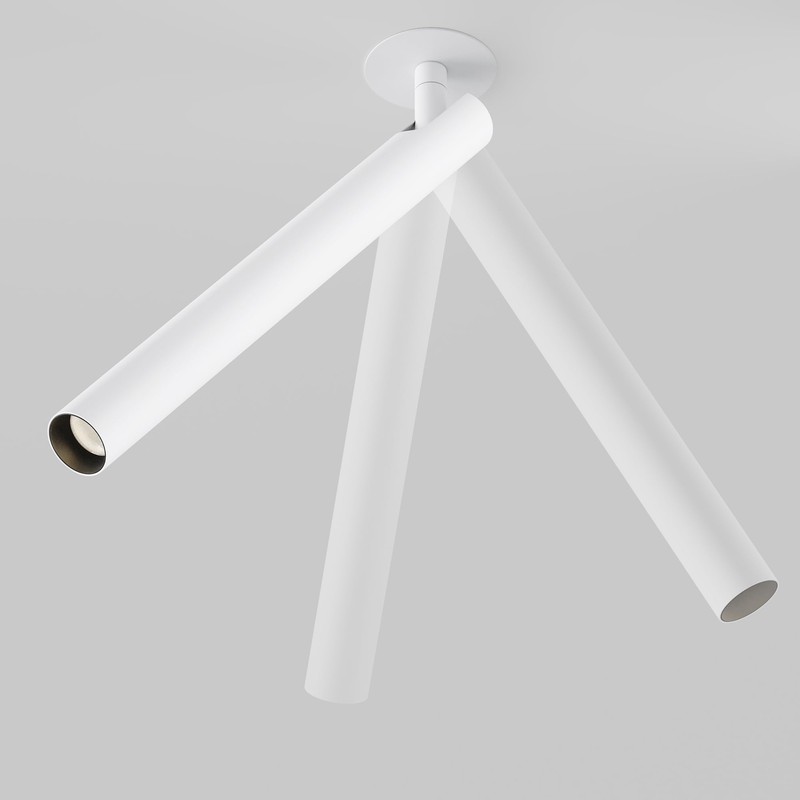 Maytoni Modern Recessed Spotlight Focus T LED Including White Aluminium