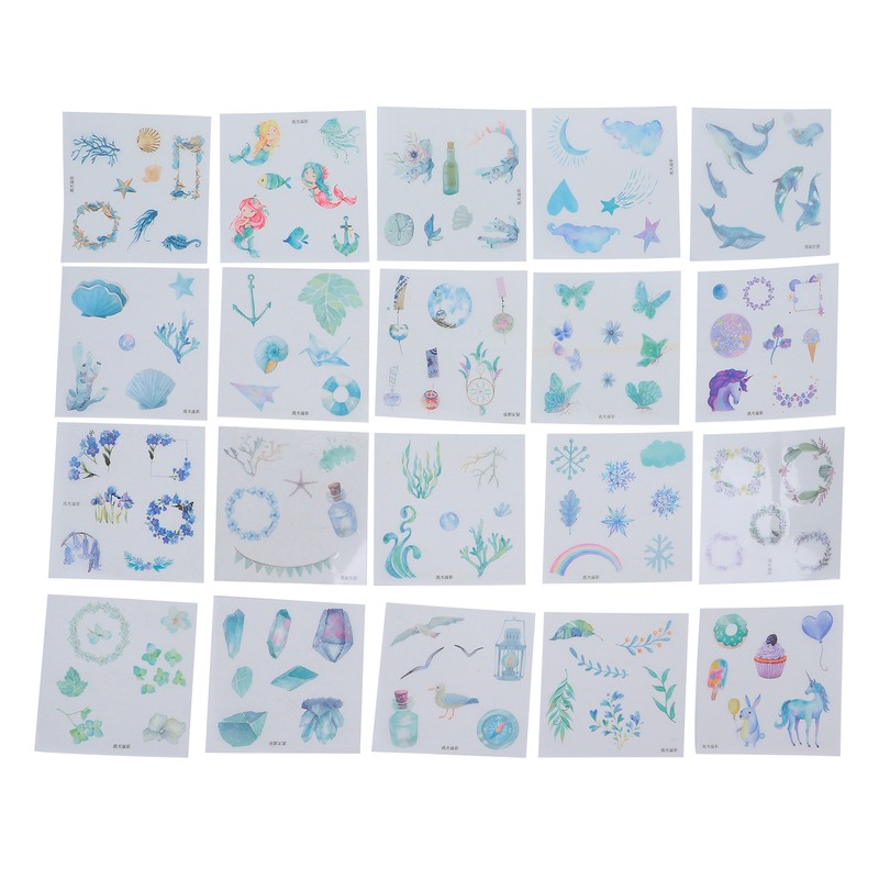 Notebook Set Checkered Girl's Heart Cute Thick Journal Gift Box