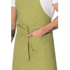 Chef Works Colour by B190 Adjustable Bib Apron, Lime