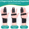 lefeke Trigger Finger Splint, Finger Brace for Middle, Index, Pinky,