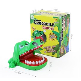 GUDREN Juguetes de Dientes de Cocodrilo, Juguete complicado para morder los Dedos, Juego para morder los Dedos, Interactivo Juguetes Familiares, Juguete Sensorial para Aliviar el Estrés y Ansiedad