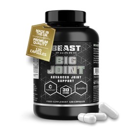 Beast Pharm | 30 Servings | Advanced Potent Joint Support Supplement | Eddie Hall’s Big Joint Care | HydroCurc, ApresFlex, Glucosamine, Chondroitin & Bioavailable Curcumin Extract | Anti-Inflammatory