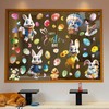 Hianjoo Easter Window Stickers, 9 Sheets 3D Easter Window Clings