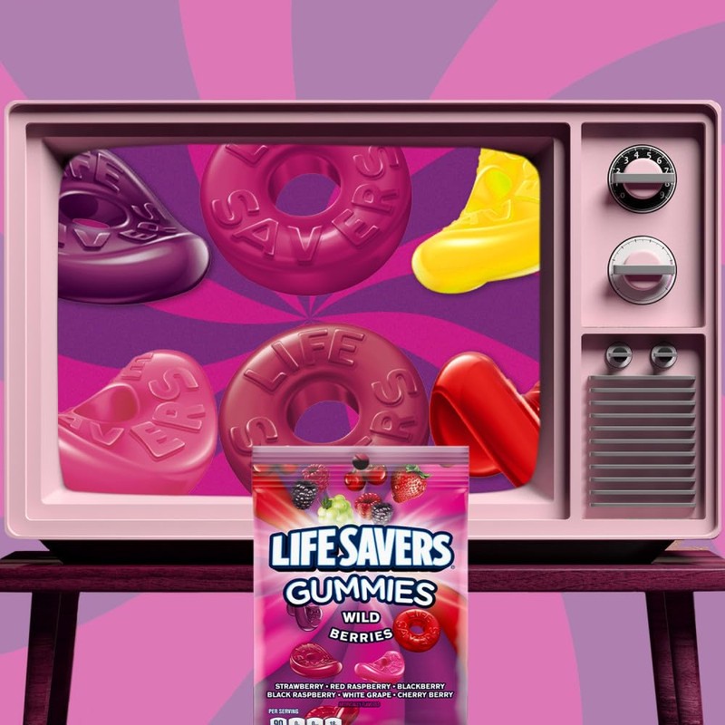 LIFE SAVERS Wild Berry Gummy Candy Variety Pack, Assorted Candy