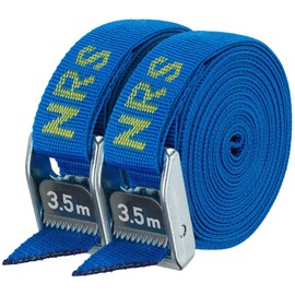NRS 2.5cm Heavy Duty Straps - 3.5m (Pair) - Iconic Blue