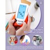 HLF HLF Retro Block Brick Game Console Large Screen Blue