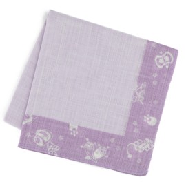 Noren Men's Cotton Linen Handkerchief, 18.5 inches (47 cm), 80% Cotton, 20% Linen, Women's, Cotton Handkerchief, 19.7 inches (50 cm), 100% Cotton, Made in Kyoto, Auspicious Pattern, Auspicious