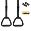 2 Pack Sport Hanging Rings Set,Sport Gymnastic Rings,Adjustable Pull Ups