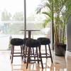 BUYUE Round Bar Stool Seat Cushion, Dia.13 Luxury Fashion Jacquard