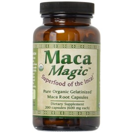 Maca Magic Maca Magic Organic Capsules, 200 Count