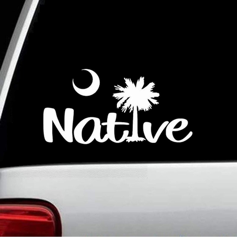 Native South Carolina Vacation Decal Sticker