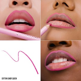 Velour Lip Liner - Superior Comfort, Effortless Application, Satin Finish:_Cotton Candy Queen