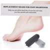 Mikinona 8pcs Electronic Foot File Roller Heads Accessory Replacement Heads