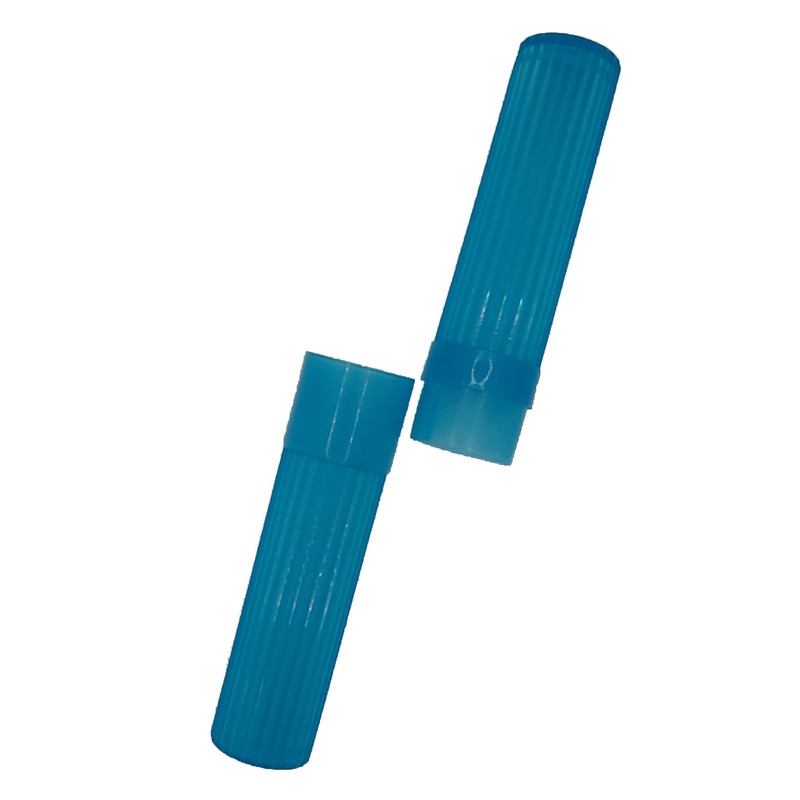 American Comb Toothbrush Holder (Blue) - Made in The USA.