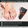FABINOC® Curved Nail Scissors for Finger & Toenails | German
