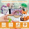 Crochet Kit for Beginners – 6 PCS Crochet Animal Kit,