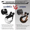 AUTMATCH Winch Hook 3/8" - Clevis Slip Hook with Safety