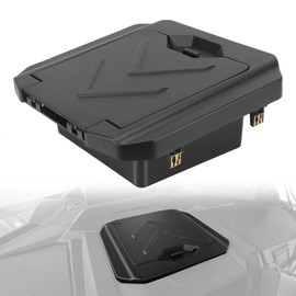 ZAMLIE Center Console Dash Storage Box Compatible with Polaris RZR PRO XP/PRO R/Turbo R 2020-2024, Center Console Compartment Box Storage Bin