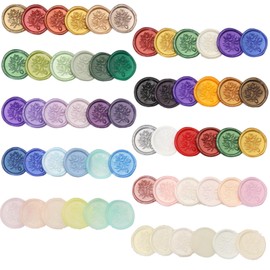 Translucent Sealing Wax Sticks, ONWINPOR 12 Pcs Glue Gun Wax Seal Sticks for Wax Seal Stamp, 6 Colors Transparent Wax Seal Sticks Set for 0.43'' Glue Gun Wax Sealing Sticks (TransparentJelly)