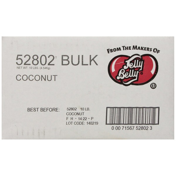 Jelly Belly Coconut Jelly Beans, 10-Pound Box