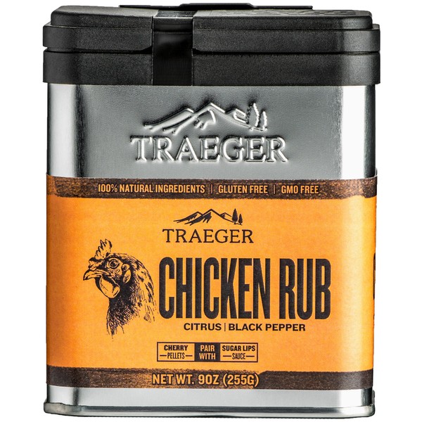 Traeger Pellet Grills SPC170 Chicken Rub with Citrus and Black Pepper
