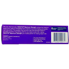 Desitin Diaper Rash Paste, 4 oz (5 Pack)