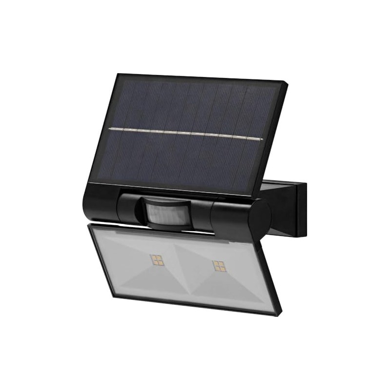 OSRAM Endura Solar Spotlights with Light/Motion Sensor, Grey, IP44, Replaces