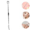 COLLBATH Dual-ended Stainless Steel Blackhead Removal Tool Facial Cleaning Scraper