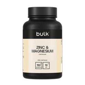 Bulk Zinc & Magnesium Capsules, 180 Capsules