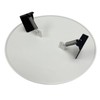 iMBAPrice IMBA-CP9000-1 9-Inch Diameter Screwless White Plastic Ceiling Cover Plate
