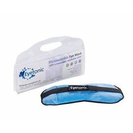 Premium Eye Mask for Dry Eye/Blepharitis with Removable Washable Cover and Adjustable Strap
