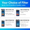 Filtrete 3WH-STDSW-F02 Water Cartridge, Replacement Filter, White, 2 Count
