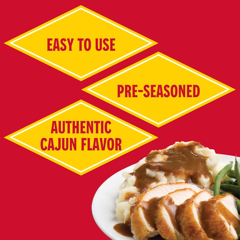 Louisiana Fish Fry Cajun Brown Gravy Mix, 1.5 oz