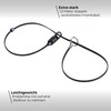 BBB Cycling BBL-55 cyclelock LoopSafe Coil Cable, Black, 1200 mm