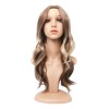 Generic Peluca Para Mujer, Pelo Largo Y Rizado, Degradado, Marrón,