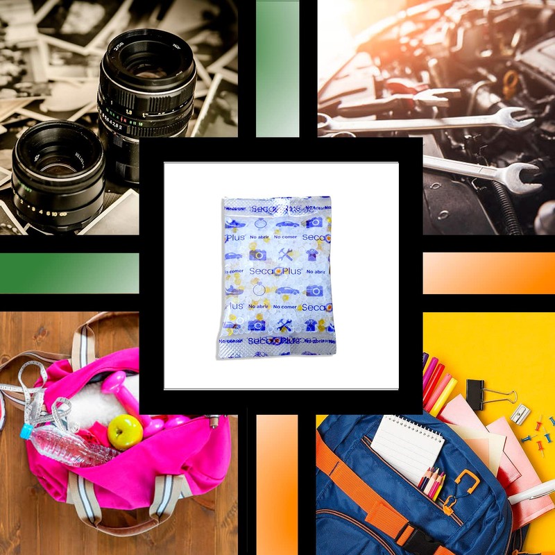 Secaplus [5 de 30gr] Protege de humedad joyas, comics, bolsas