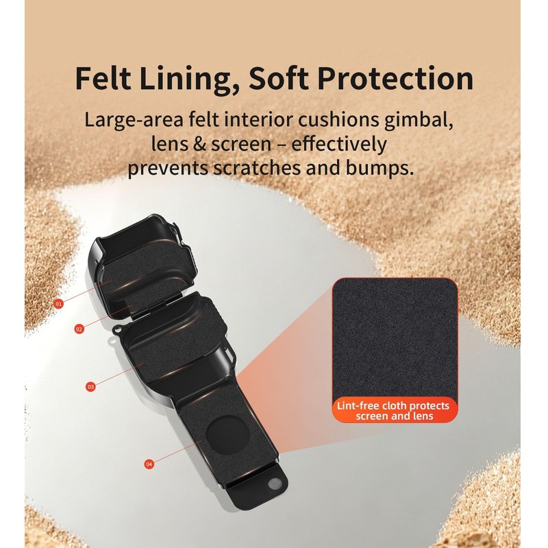 Taoricup Protective Case for DJI Osmo Pocket 4 PTZ Protective
